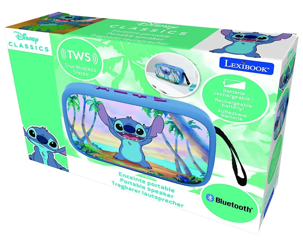 Lexibook Enceinte Bluetooth portable Stitch