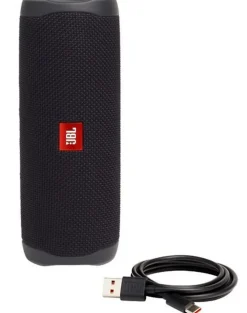 JBL Enceinte, Écouteur Et Casque-Enceinte connectée Bluetooth Flip 5 Noir