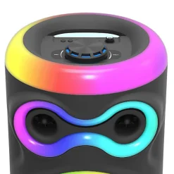Inovalley Enceinte lumineuse Bluetooth KARAOKE 1000W FIREBOOST