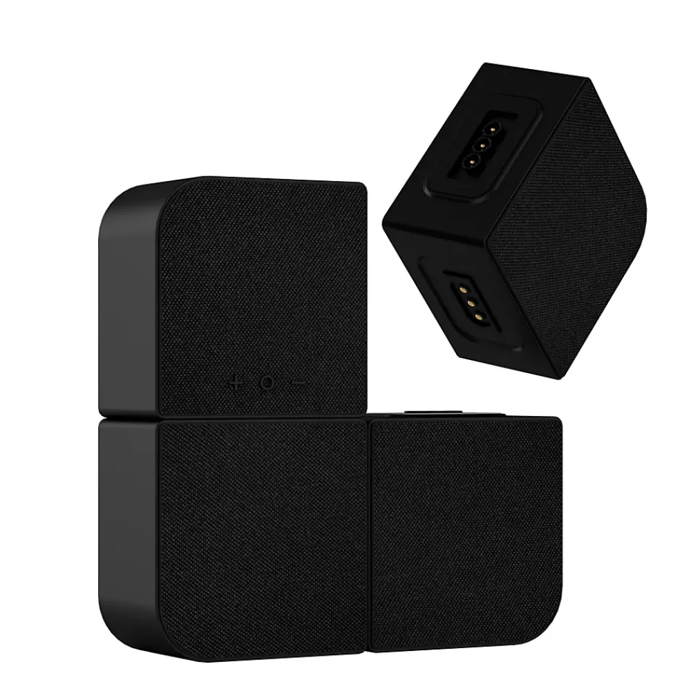 Kyf Enceinte, Écouteur Et Casque-Enceintes Bluetooth Modulables 4 en 1 20W RMS