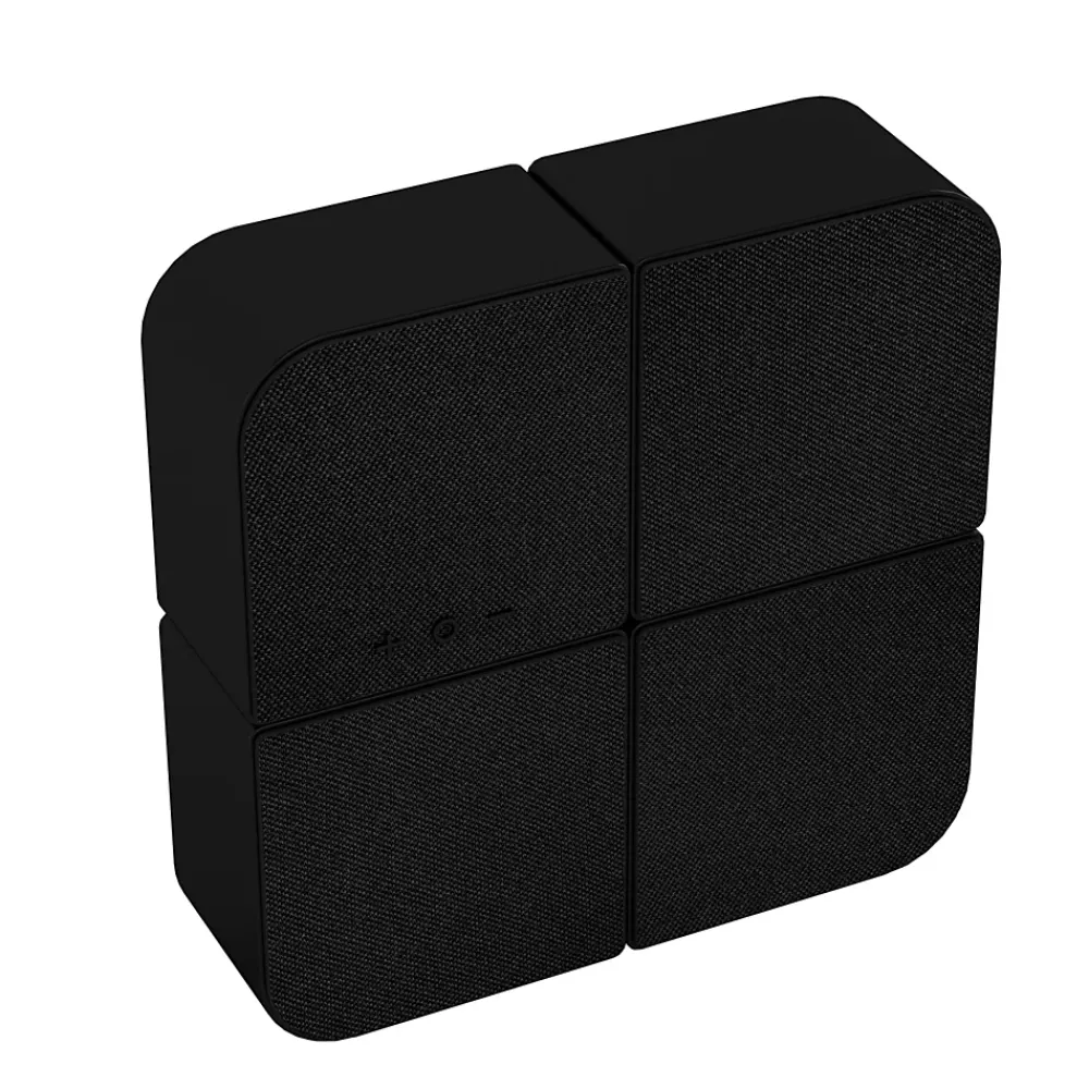 Kyf Enceinte, Écouteur Et Casque-Enceintes Bluetooth Modulables 4 en 1 20W RMS