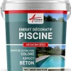 Arcane Industries ENDUIT DE CUVELAGE PISCINE FINITION BETON CIRE - ARCACIM DECO Griset Gris Clair - 16 m² -