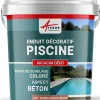 Arcane Industries ENDUIT DE CUVELAGE PISCINE FINITION BETON CIRE - ARCACIM DECO Rocou Orange Cuivre - 16 m² -