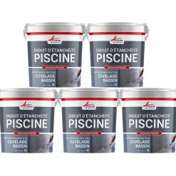 Arcane Industries Etanchéité Des Fondations-Enduit Piscine Hydrofuge - Etanchéité Piscine & Cuvelage : ARCACIM PISCINE Blanc - Offre Spéciale : 5 x 25 Kg -