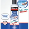 Rubson Mastic, Cartouche Joint Et Silicone-Enlève joints salle de bain 80ml