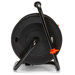 Velamp Enrouleur Électrique-Enrouleur bricolage, 4 prises, 15 mètres, 3G1.5mm2, NF
