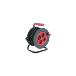 Enrouleur Électrique-Enrouleur de bricolage 3G1mm² 15 m Rose