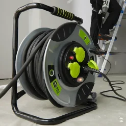 Masterplug Enrouleur de chantier Diall H07RNF 3G1 5mm² 25m