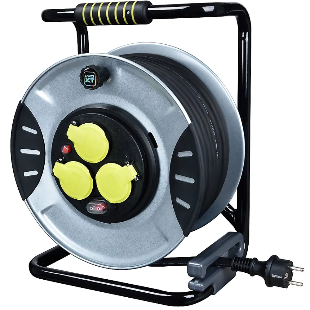 Masterplug Enrouleur de chantier Diall H07RNF 3G1 5mm² 40m