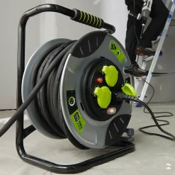 Masterplug Enrouleur de chantier Diall H07RNF 3G2 5mm² 30m
