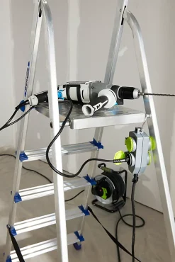 Masterplug Enrouleur de chantier Diall 27/3M H07RNF 3G1 5mm²