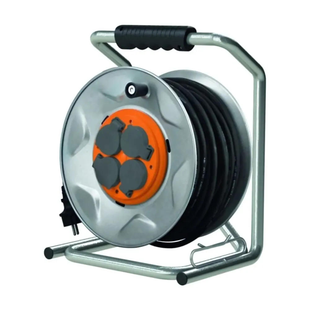 Zenitech Enrouleur Électrique-Enrouleur de chantier 35m H07RNF 4x16A -