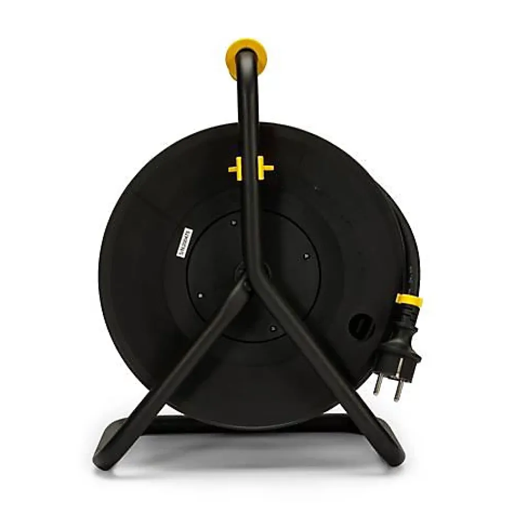 Velamp Enrouleur de chantier, 4 prises, 3G2.5, 25 mètres , NF, IP44