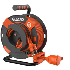 Quarx Rallonge Électrique Et Enrouleur De Jardin-Enrouleur de jardin H05VVF 3G1 25m
