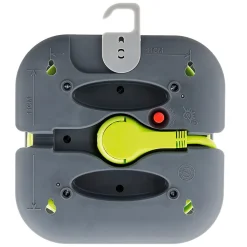 Zenitech Enrouleur Électrique-Enrouleur domestique 4 x 2P+T - 7m - vert
