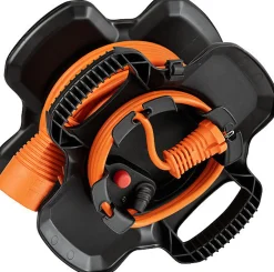 Brennenstuhl Professionalline Enrouleur Électrique-Enrouleur électrique compact XGUM avec rallonge 18,50+1,50 m H05VV-F 2x1,5 Brennensthul