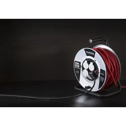 Hanger Enrouleur électrique 40m H07RN-F 3G 2,5mm2 flasque acier - - 600010