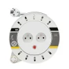 Diall Enrouleur ménager HO5VVF 3G1mm² 5m