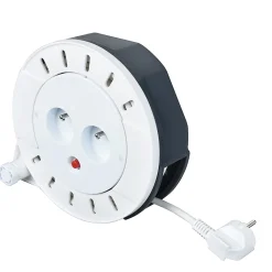 Diall Enrouleur ménager HO5VVF 3G1mm² 5m