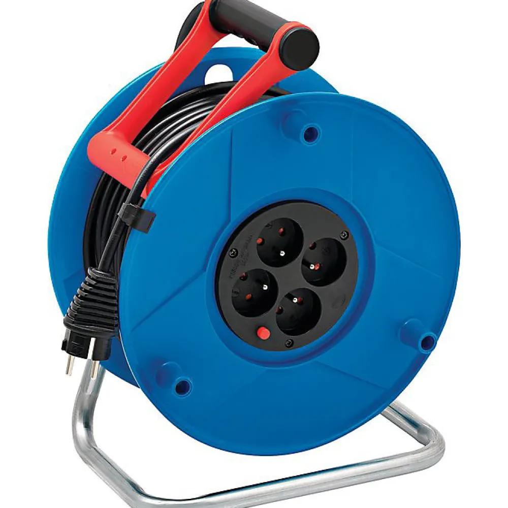 Brennenstuhl Enrouleur Électrique-Enrouleur standard - H05 VV-F 3G 1,5 mm² - Longueur 50 m