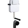 Rentside Réservoir Wc-Ensemble accessoires WC sur pied
