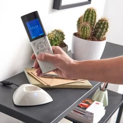 Blyss Visiophone-Ensemble interphone vidéo sans fil avec bouton pour l'extérieur Wilks
