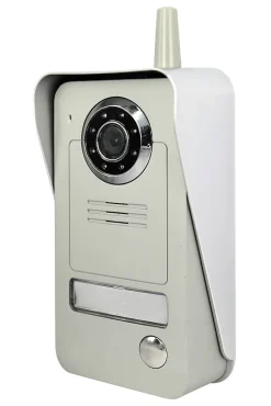 Blyss Ensemble interphone vidéo sans fil avec bouton pour l'extérieur Wolin
