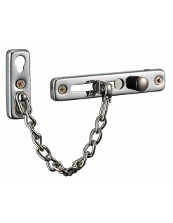 Thirard Entrebâilleur De Porte-Entrebailleur de porte, chaîne acier, chromé -