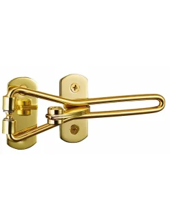 Thirard Entrebâilleur De Porte-Entrebailleur pour porte d'entrée, taquet d'arrêt, 142mm, doré -