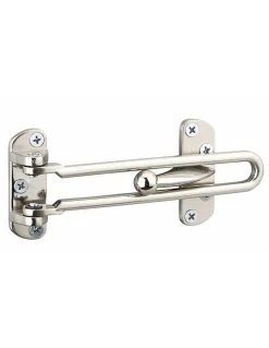 Thirard Entrebâilleur De Porte-Entrebâilleur pour porte d'entrée, taquet d'arrêt, 145mm, nickelé -