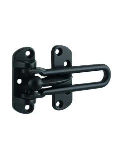 Thirard Entrebâilleur pour porte d'entrée, taquet d'arrêt, 105mm, noir -