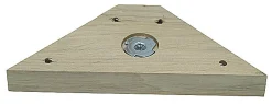 Bar plus Equerre bois trapézoïdal Ø8mm