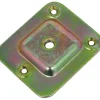Diall Equerre carrée M8 Métal Argent