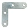 Vynex Equerre de chassis Diall acier zingué 40 mm