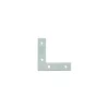 Thirard Equerre de fenêtre pour porte, 50x50x12,5mm, bouts carrés, acier zingué -