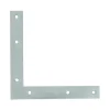 Thirard Equerre de fenêtre pour porte, 140x140x20mm, bouts carrés, acier zingué -