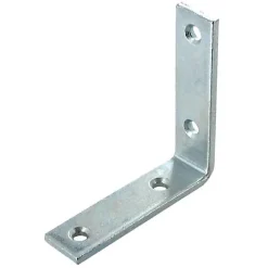 Vynex Equerre de renfort acier zingué 190 mm