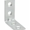 Thirard Equerre De Fixation-Equerre de renfort pour porte, 30x30x15mm, acier zingué -