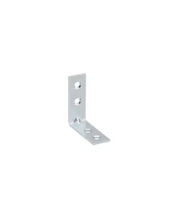 Thirard Equerre De Fixation-Equerre de renfort pour porte, 40x40x15mm, acier zingué -