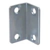 Diall Equerre De Fixation-4 Equerres spéciale Acier zingué 45 x 25 mm