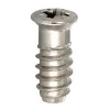 Diall 12 eurovis bombées acier zingué Ø6,3 x L.13 mm