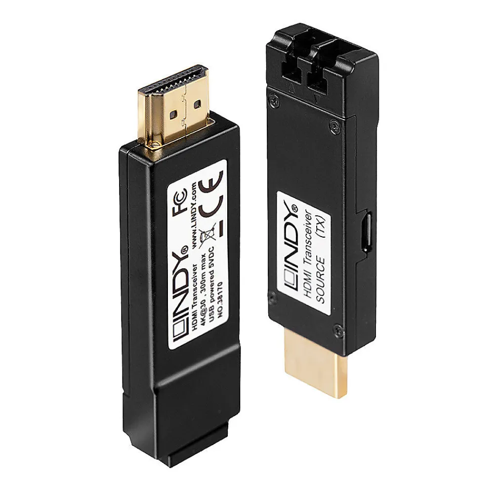 Lindy Amplificateur Tv-Extendeur HDMI 4K sur fibre jusqu'à 300m
