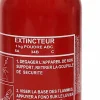 Extincteur poudre ABC 1 kg Lifebox avec manomètre