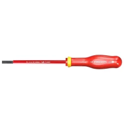 Facom Tournevis Protwist Plat 2,5 x 75 Isolé 1000 V - AT2.5X75VE
