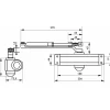 Thirard Ferme-Porte-Ferme-porte automatique hydraulique force 4, noir -