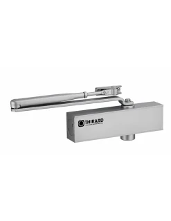 Thirard Ferme-porte automatique hydraulique Design force 3, argent -