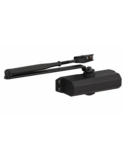 Thirard Ferme-porte automatique réversible hydraulique force 3, noir -