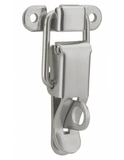 Thirard Fermeture à levier avec crochet cadenassable, inox, H.54mm, zingué -