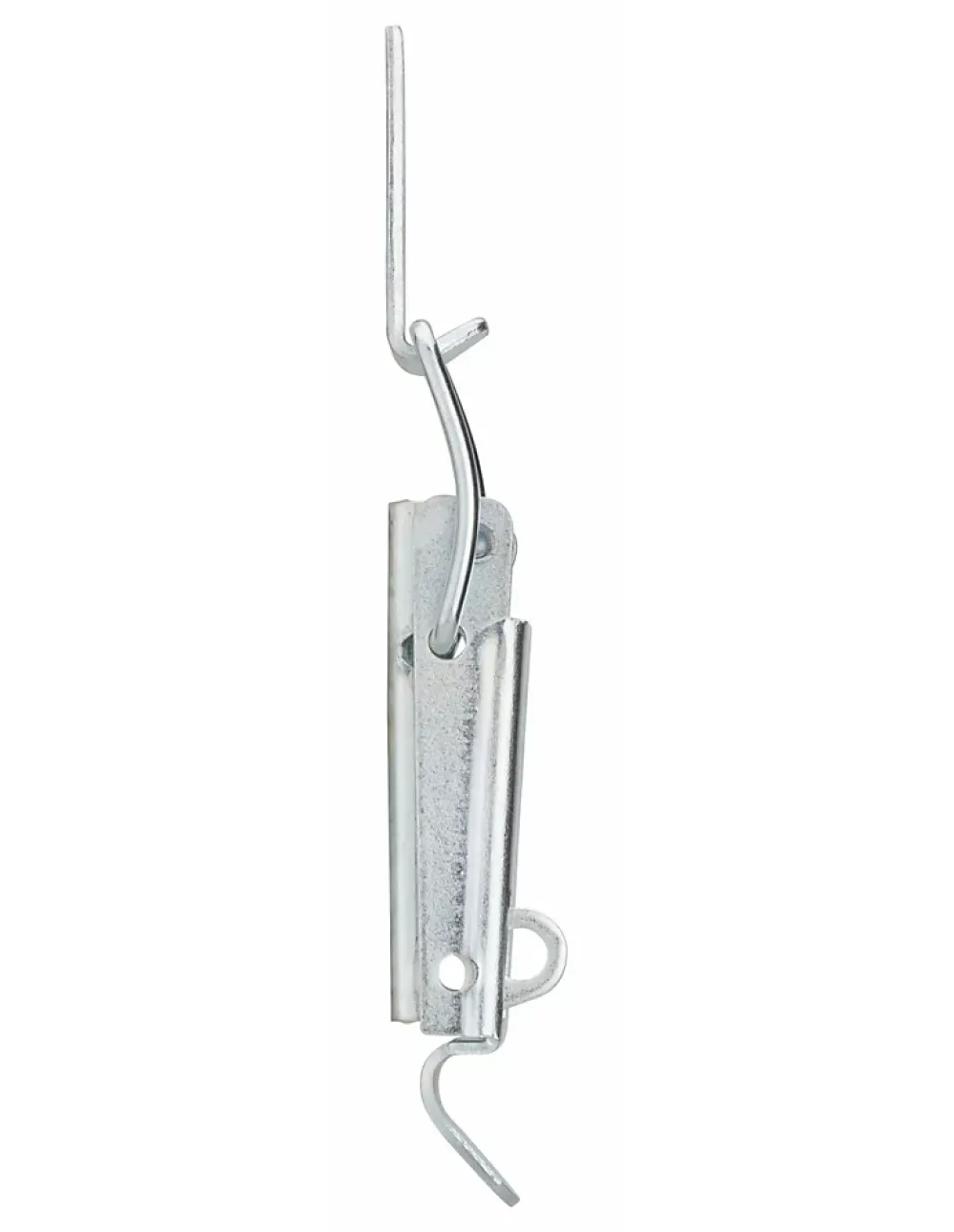 Thirard Serrure De Meuble|Serrure De Meuble-Fermeture à levier avec crochet cadenassable, acier zingué, H.44mm -
