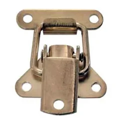 Diall Fermoir levier Acier laitonné l. 33 mm x H. 60 mm